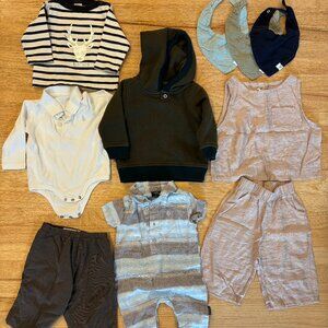 Bundle of Baby Clothes 0-6 months. Polo/Volcom